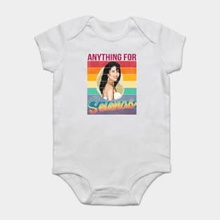 Retro Anything for Selenas Lovers Selena Quintanilla Baby Bodysuit